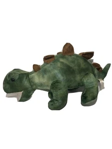 Dan Dee Collectors Choice~Stegosaurus Dinosaur~23” Green Plush~Brown Spikes - Picture 1 of 12