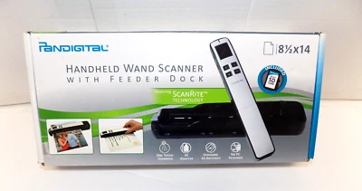 Pandigital Handheld Wand Scanner with Feeder Dock Scan Rite Technology - Image 1 of 4