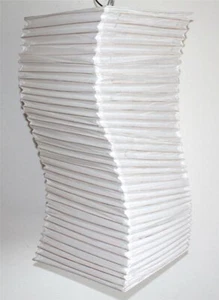 700, Lampion 1Stk. Reis Papier weiß 30x30x95 cm China Lampe Laterne - Bild 1 von 6