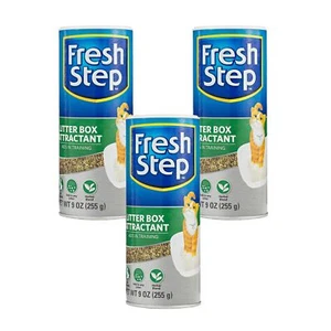 Fresh Step Cat Litter Box Attractant Powder for Training Cats | Natural Train... - Picture 1 of 5