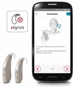 Brand New Signi a RUN SP Moderate Loss 79/139 dB Instant Digital BTE Hearing Aid - Picture 1 of 4