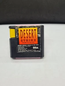 Sega Mega Drive Genesis Desert Strike Return To The Gulf Very Good Condition - Picture 1 of 3