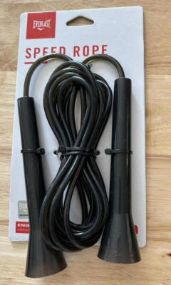 Everlast Speed Rope 9 Ft. NEW Black for Cardio & Endurance - Image 1 of 3