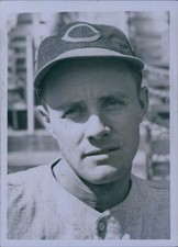 1940 Linus Frey Infielder Cincinnati Reds Press Photo