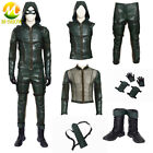 Green Arrow Cosplay Costume Luxious Outfit Hoodie Quiver Boots for Halloween