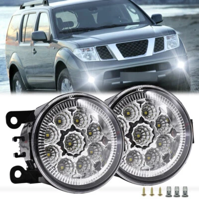 2X Luces antiniebla LED Blub para Nissan Pathfinder 2005-2011 2012 parachoques luces de conducción Foto 1 de 4