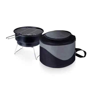 Picnic Time Caliente - Charcoal Grill with Tote/Cooler Model 771-00-175 NEW!! - Picture 1 of 3