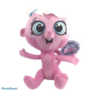 Littlest Pet Shop Minka Mark Monkey Plush Stuffed Animal Toy Pink 9”Tall LPS - Picture 1 of 8
