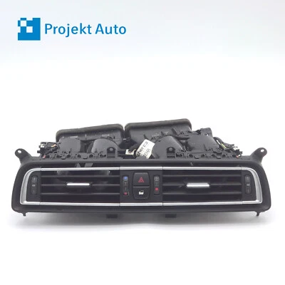 09-15 OEM BMW Air Vent Center Dash Hazard Lock 7 Series 9115859 F01 F02 F04 - Image 1 of 4