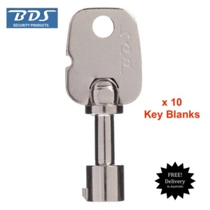 10 Pack-Giraffe Extended Tubular Key blanks, Keyblank- Coin Operated - Bild 1 von 5