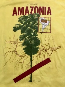 FIRMA AMAZONIEN (LUNGE DER ERDE) EQUIPE VINTAGE SINGLE STITCH T-SHIRT GR. M! - Bild 1 von 7