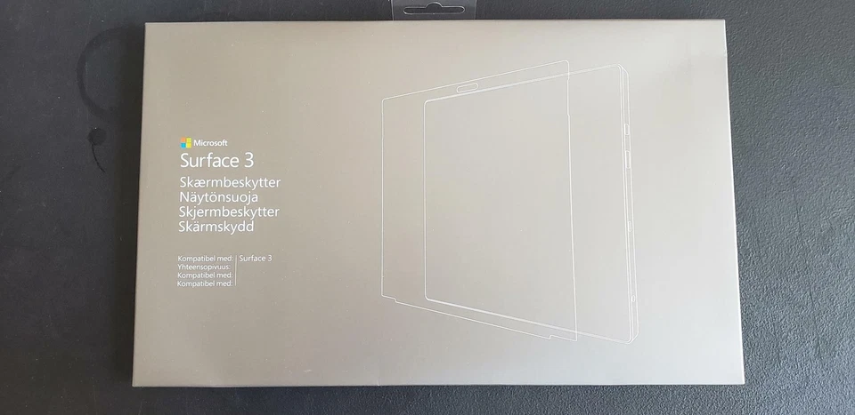 Brand Microsoft Surface 3 Screen Protector Tempered Glass Model Gw3-00003 - Image 1 of 1