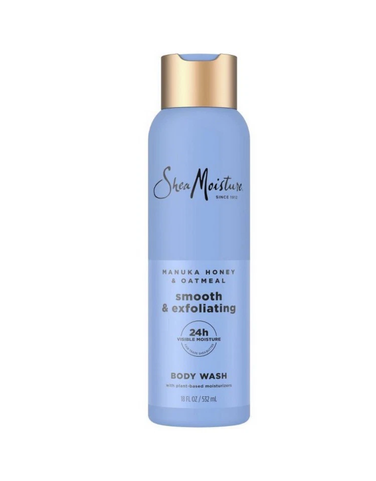 Jabón corporal de avena con miel de Manuka SheaMoisture suave y 18 fl oz (paquete de 1) Foto 1 de 1