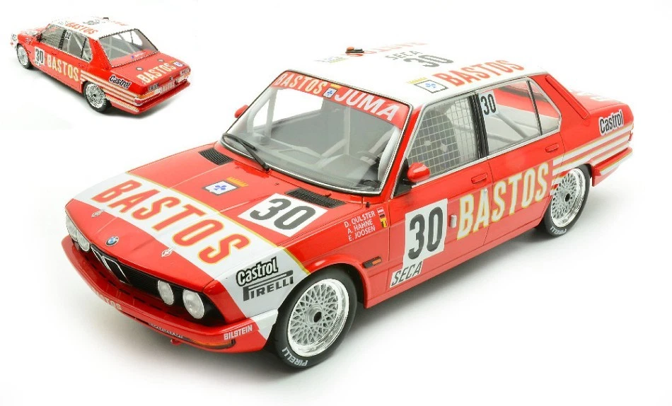 Ixo Model BMW 528i (E28) N.30 24h SPA 1982 JOOSEN-HAHNE 1:18 - Immagine 1 di 1