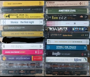 23 x 1990s HIP-HOP, RnB, GARAGE Cassette SINGLES ☆Job Lot Bundle - All Pictured☆ - Picture 1 of 7