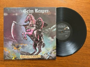 Grim Reaper~ See You In Hell~ 1984 LP RCA Victor (NFL1-8038) Vinyl Metal VG+ NM - Imagen 1 de 7