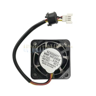 For MITSUBISHI NC5332H71 MMF-04C24DS-MCA Cooling Fan 40*40*15mm 24VDC 0.09A 3pin - Image 1 of 3