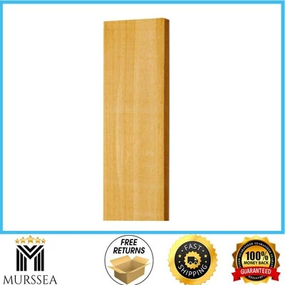 Paquete de 13 piquetes para cercas de cedro Essentials para exteriores tapa plana de 3,5"x42" - natural Foto 1 de 4