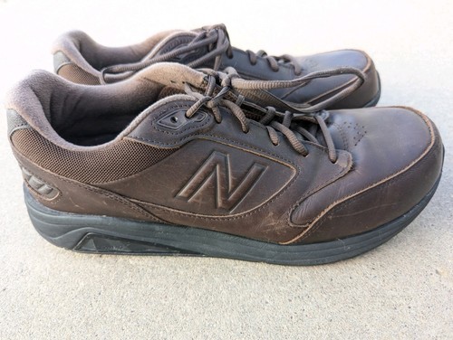 Scarpe da passeggio New Balance 928v2 Rollbar in pelle marrone sneaker classica da uomo 11 6E