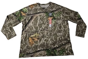 Mossy Oak Camo Shirt Mens 3XL (54-56) Scent Control Hunting Long Sleeve NWT - Imagen 1 de 5