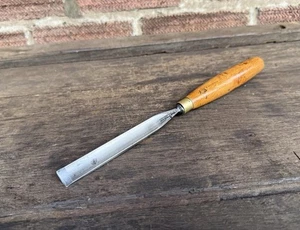 Vintage 5/8” Robt Sorby Incannel Shallow Carving Gouge Chisel Woodwork Old Tool - Picture 1 of 14