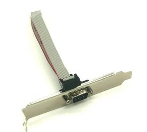 DB9M do IDC10 Serial COM Port Kabel DTK RS232 Wspornik do płyty głównej PC 12 cali - Zdjęcie 1 z 3