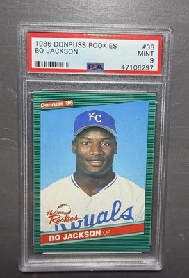 Donruss The Rookies 1986 - Bo Jackson #38 (RC) Foto 1 de 2