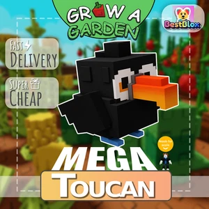 ⭐🦜Mega Tucán 🎮ROBLOX 🪴Cultiva un Jardín | BARATO | RÁPIDO | CONFIABLE✅ - Imagen 1 de 1