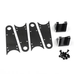 Xtra Speed Aluminium Trailing Arm Mount & Carbon Plate Yokomo 834B #XS-YM40002 - Picture 1 of 3