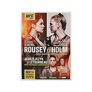 Póster de evento réplica UFC 193: Rousey vs Holm en lienzo estirado 18x26 - Imagen 1 de 1