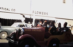 Orig Slide, 1950's - Shriner's Parade / Street Scene / East Fargo Shriner's - Picture 1 of 1
