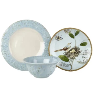 Fitz & Floyd Toulouse Blue 12PC Dw - Bild 1 von 5