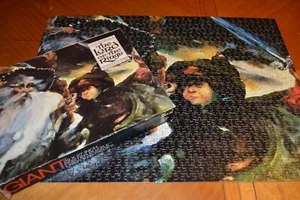Vtg Gandalf And Frodo of Gandalf Lord Of The Rings Puzzle Giant 20 x 27 Rare - Picture 1 of 9