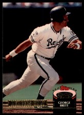 1992 TOPPS STADIUM CLUB MEMBERS ONLY GEORGE BRETT KANSAS CITY ROYALS #NNO