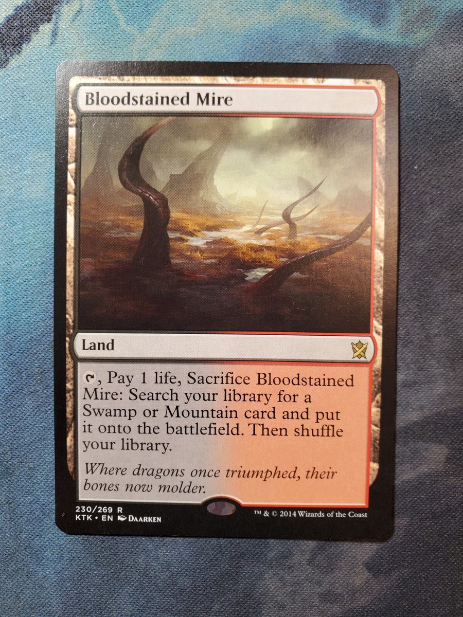Bloodstained Mire 4枚セット Bloodstained Mire Foil Japanese X4 | eBay