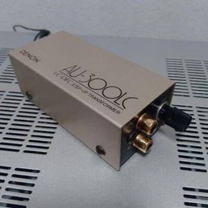 Denon AU-300LC MC Cartridge Step-Up Transformer Good Condition Used japan - Picture 1 of 12