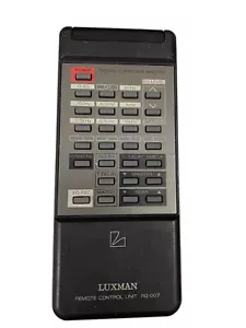 Original Luxman Amplifier Sound Remote Control RG-007 - Picture 1 of 1