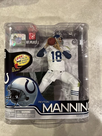🏈PEYTON MANNING McFarlane NFL Series 30 Retro Colts Rare Variant Figure New Cover