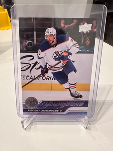 2023-24 Upper Deck S1 Vincent Desharnais Young Guns Rookie Card RC #202 Oilers