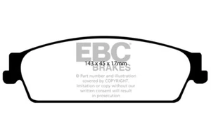 Pastillas de freno traseras EBC Ultimax para Chevrolet Avalanche 5.3 (2008 > 13) - Imagen 1 de 1