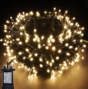 YOSIN 10M LED string Fairy Lights On Dark Green Cable - Picture 1 of 6