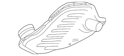 Filtro de aceite de transmisión original Ford XL2Z-7A098-DA Foto 1 de 4