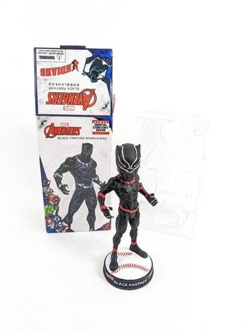Indianapolis Indians Marvel Black Panther Bobblehead  W/ Box Cover