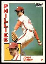 1984 Topps Tiffany John Denny Philadelphia Phillies #17