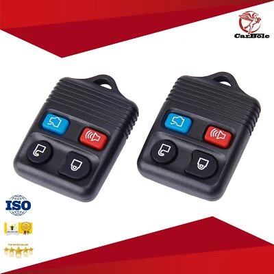 2x Remote Keyless Remote Key Fob For Ford Excursion Mustang Taurus Mercury Sable - Image 1 of 4