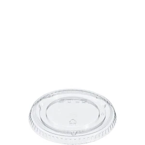 Dart Non-Vented Cup Lids Fits 9-22 oz. Cups Clear 1000/Carton 662TP - Picture 1 of 1