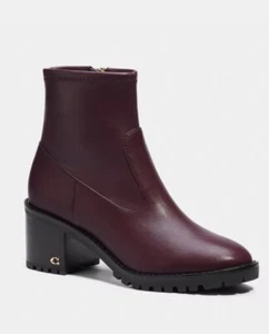 Coach Joy lila Damen-Lederstiefelette neu 7,5B - Bild 1 von 11