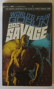 World's Fair Goblin (Doc Savage #39) Kenneth Robeson PB 1st Bantam 1969 - Imagen 1 de 1