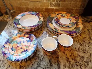 Victoria & Beals Sonate 9014 Translucent Fine Porcelain Sunflower Orange Flowers - Bild 1 von 6