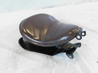 Harley-Davidson Sportster 883 2008 08 Low Brown Solo Bobber Chopper asiento de resorte Foto 1 de 4